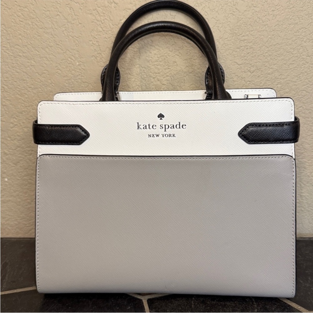 Never Used Kate Spade New York Staci medium satchel bag and matching Wallet - Picture 3 of 12
